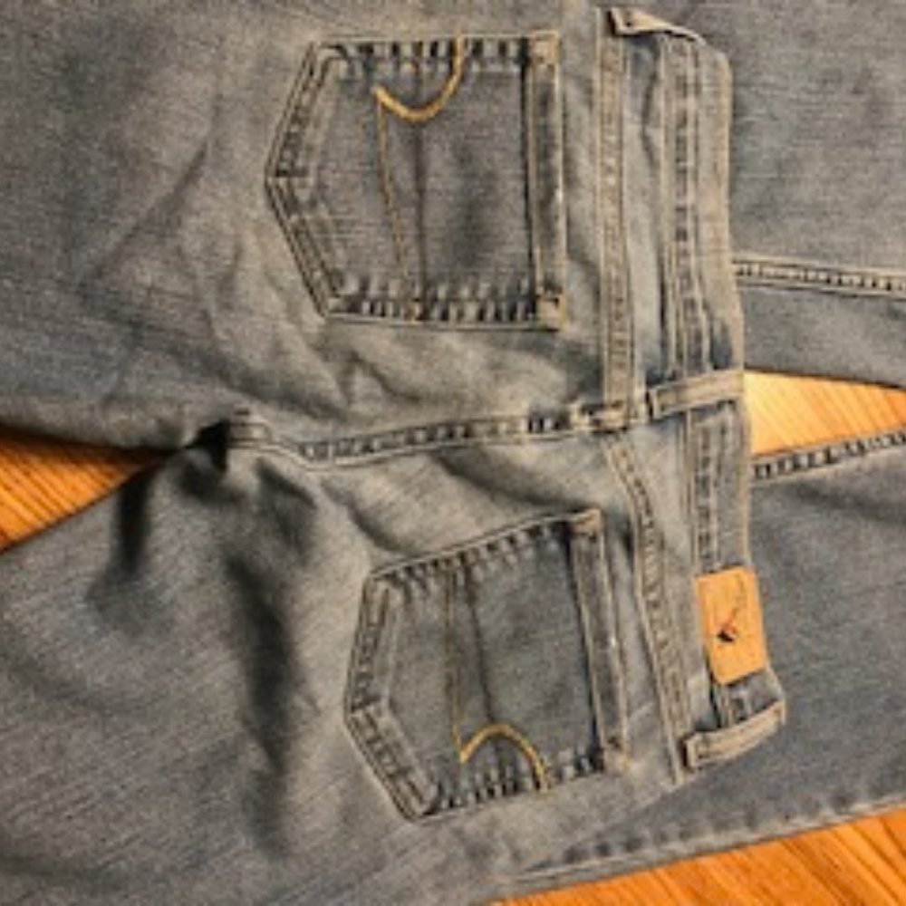 American Eagle stretch skinny flare jeans size 0 p